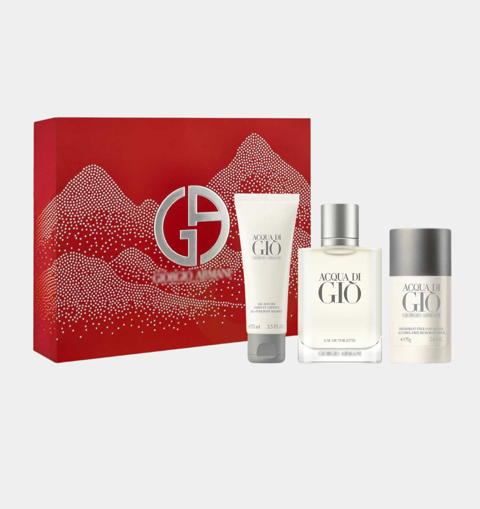Acqua di Gio 100 ml EDT – Set Exclusivo 3 Piezas