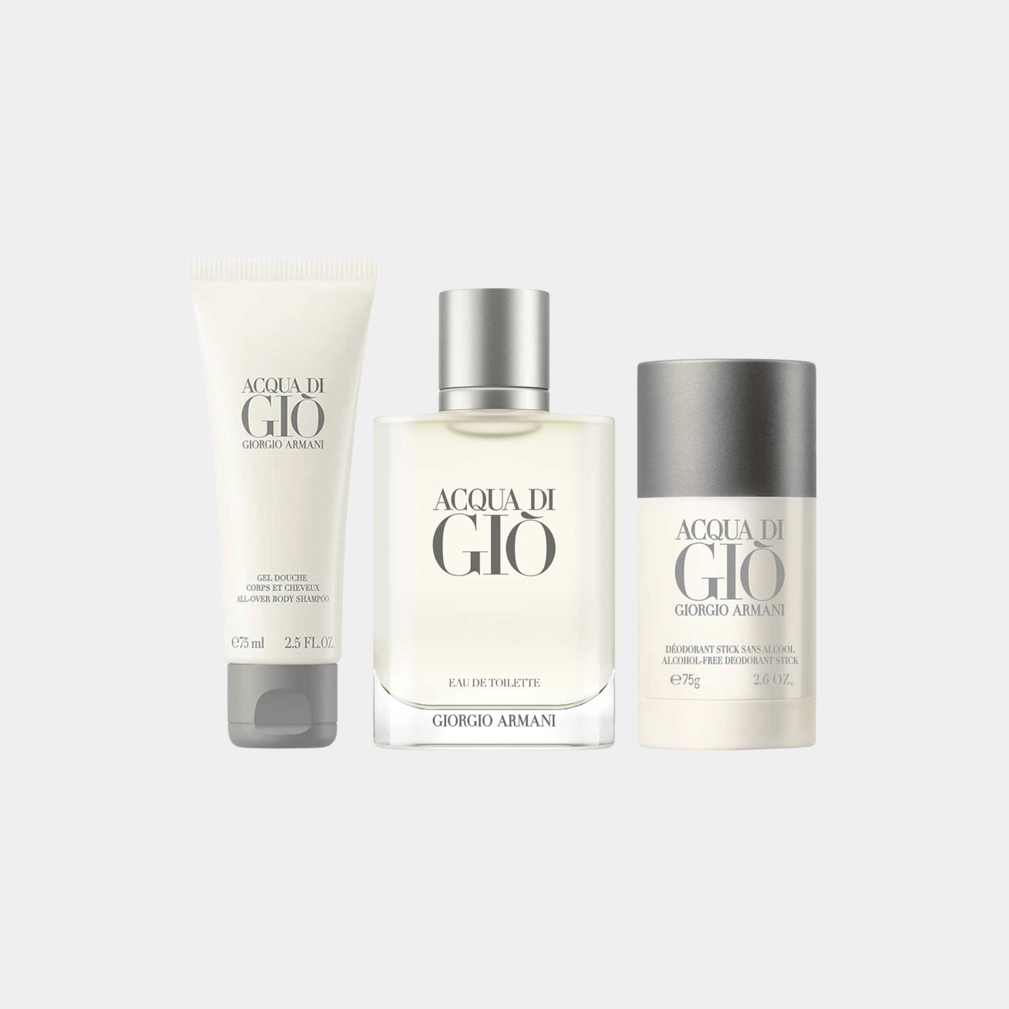 Acqua di Gio 100 ml EDT – Set Exclusivo 3 Piezas